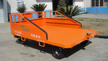 China Equipamento de apoio à terra de três Railsaviation 1500 da carga da zorra do reboque quilogramas de cor da laranja fornecedor